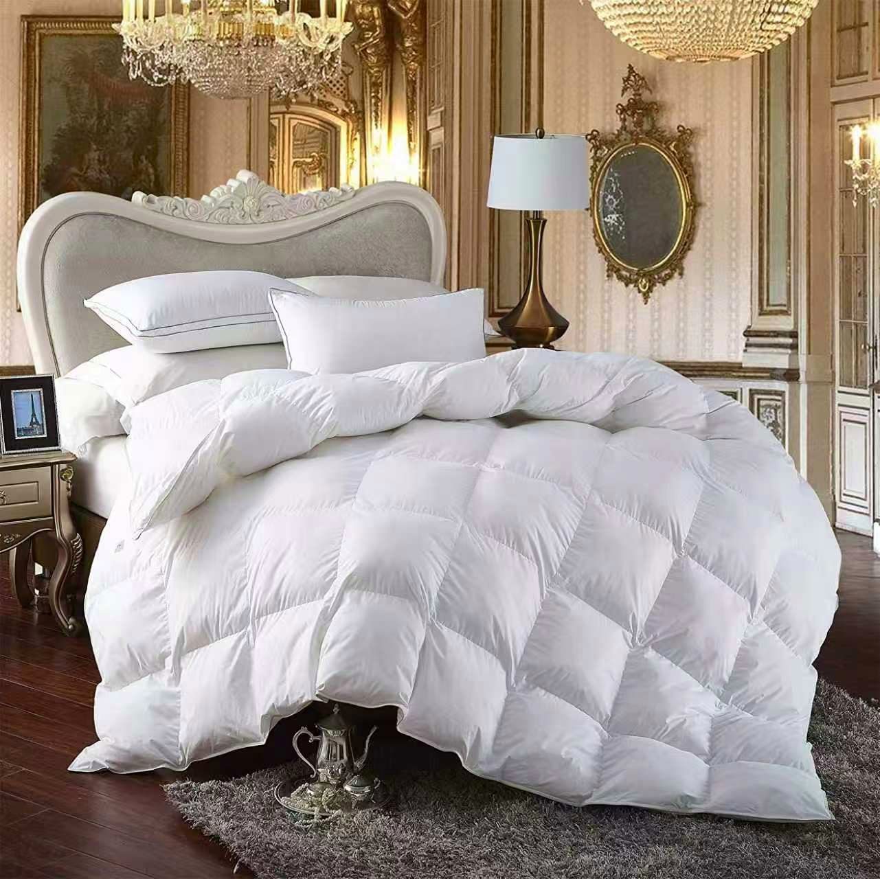 Cotton satin duvet cover