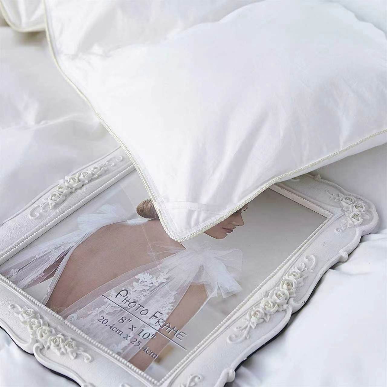 Cotton satin pillow cover